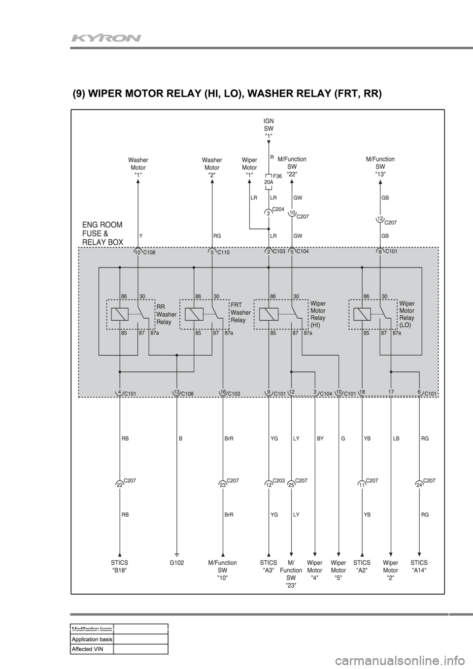 SSANGYONG KYRON 2006 Owners Manual 