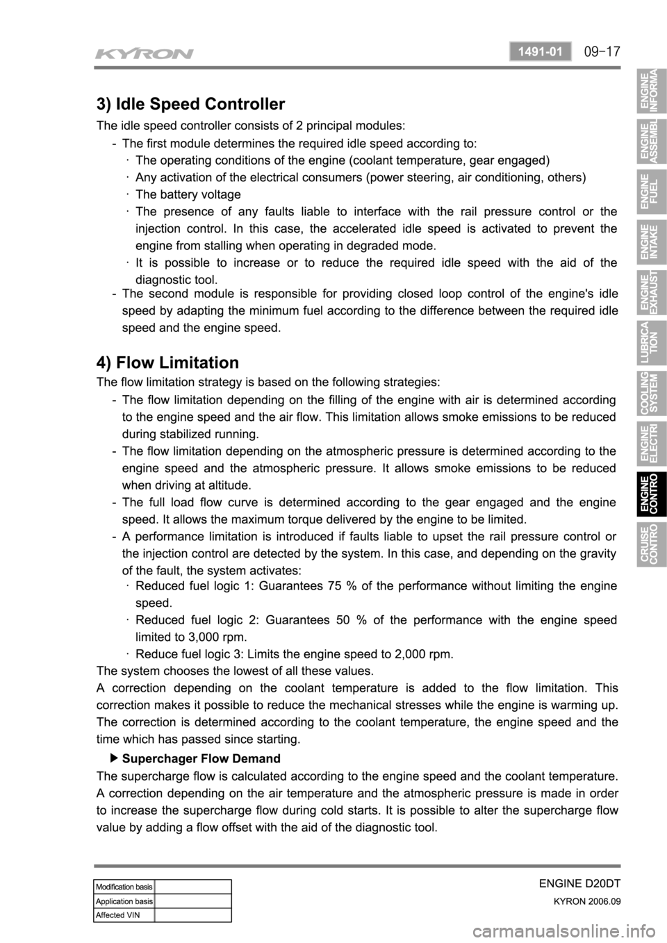 SSANGYONG KYRON 2006 Service Manual SSANGYONG KYRON 2006 Service Manual