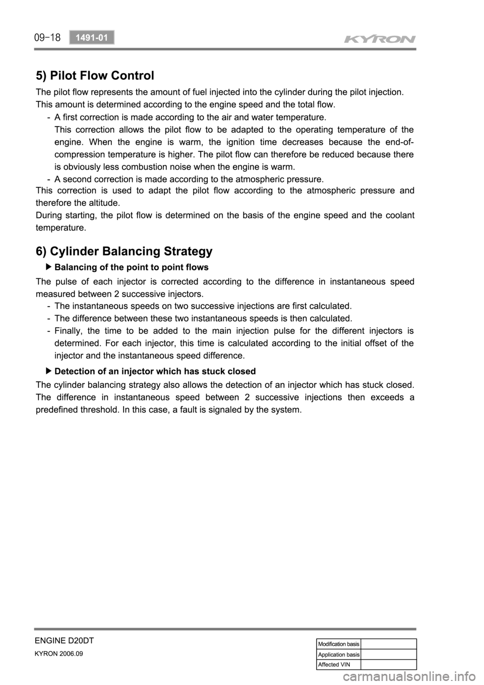 SSANGYONG KYRON 2006 Service Manual SSANGYONG KYRON 2006 Service Manual