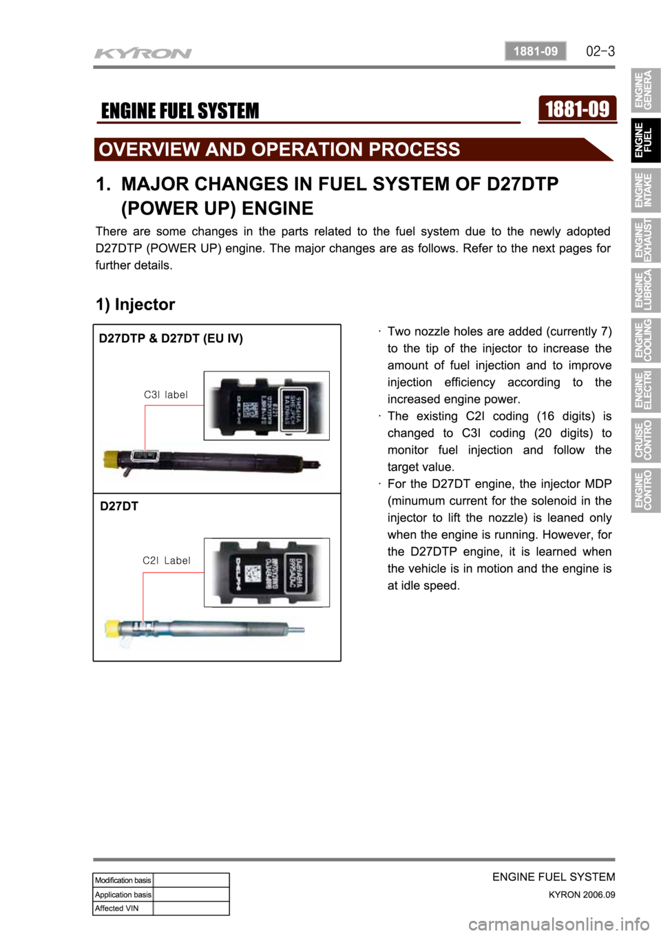 SSANGYONG KYRON 2006 Service Manual SSANGYONG KYRON 2006 Service Manual