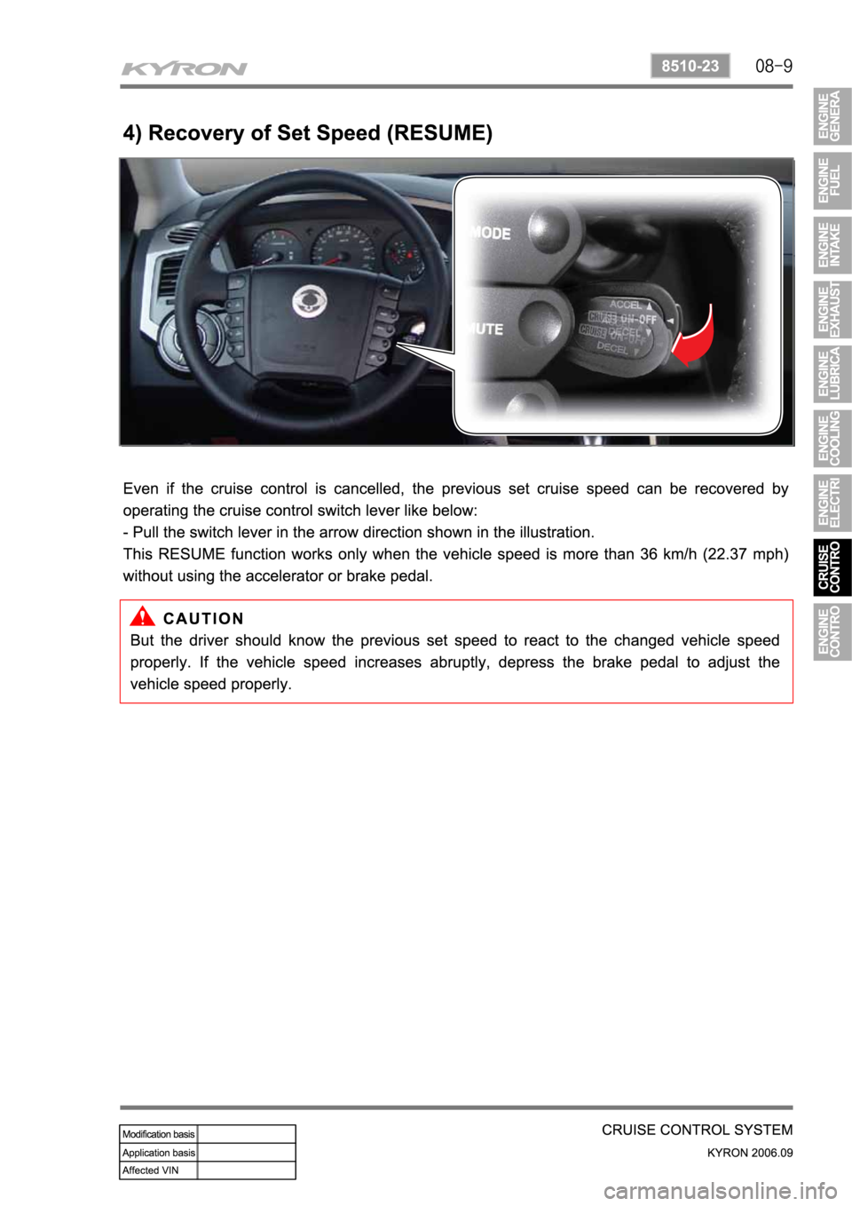 SSANGYONG KYRON 2006 Service Manual SSANGYONG KYRON 2006 Service Manual