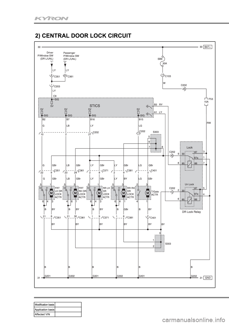 SSANGYONG KYRON 2006 Repair Manual SSANGYONG KYRON 2006 Repair Manual