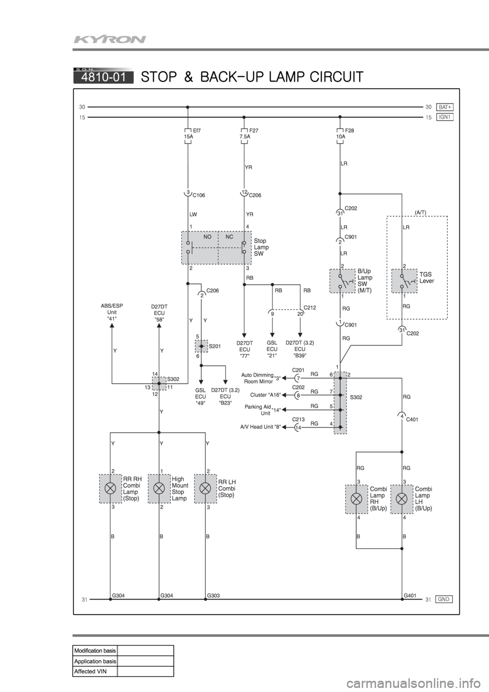 SSANGYONG KYRON 2006 Repair Manual SSANGYONG KYRON 2006 Repair Manual