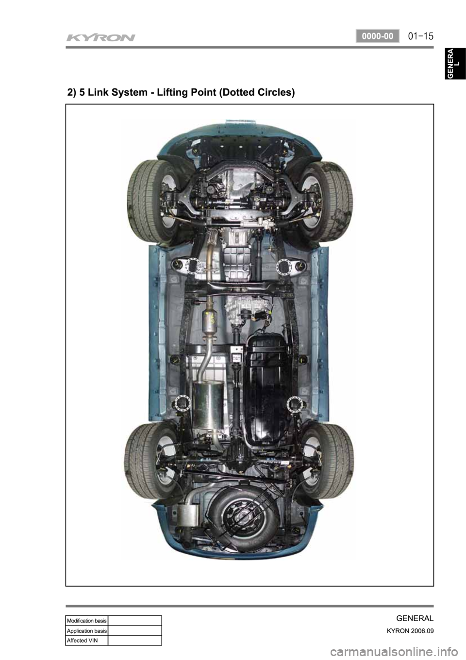 SSANGYONG KYRON 2006 Manual Online SSANGYONG KYRON 2006 Manual Online