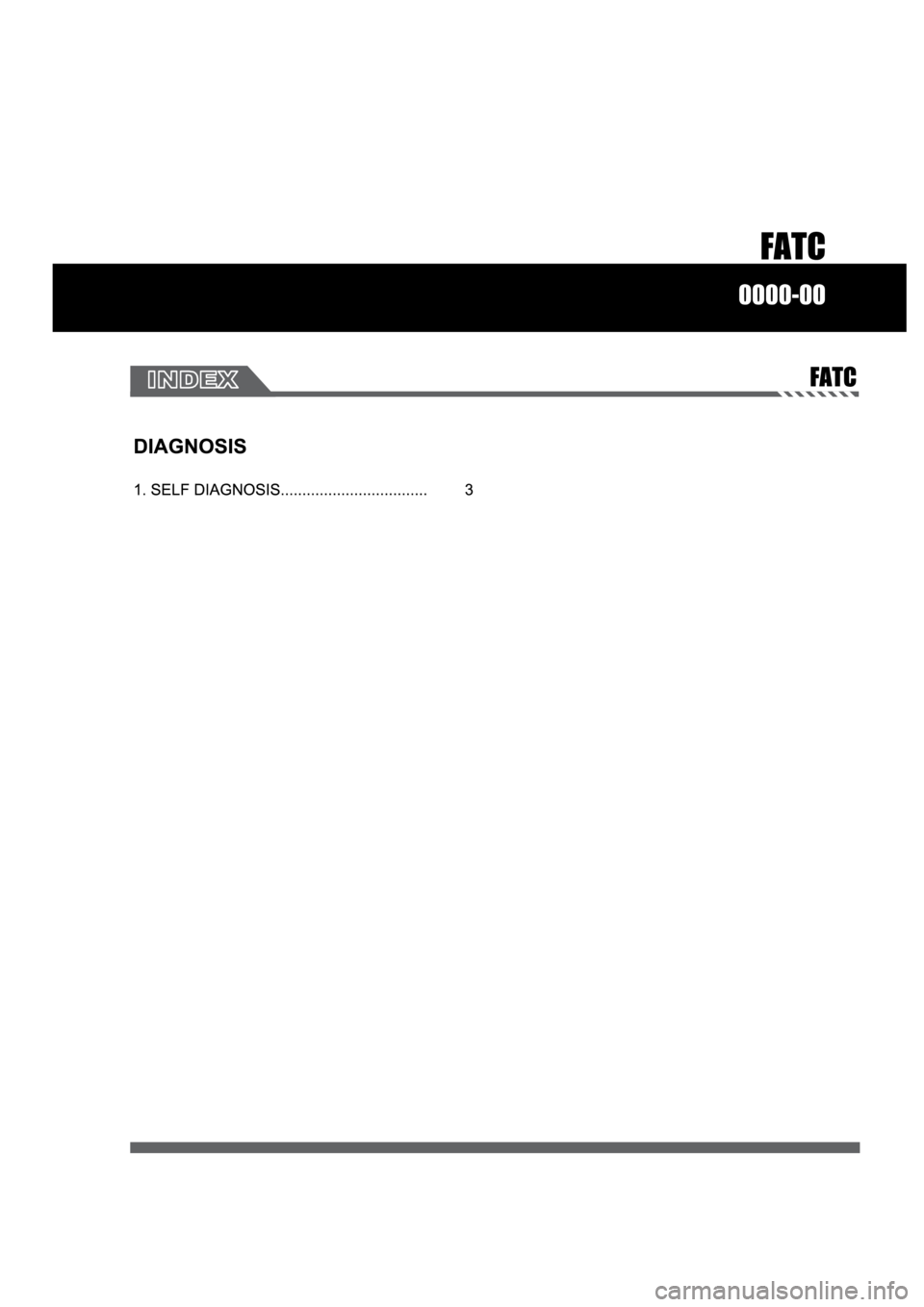 SSANGYONG KYRON 2005 Service Manual SSANGYONG KYRON 2005 Service Manual