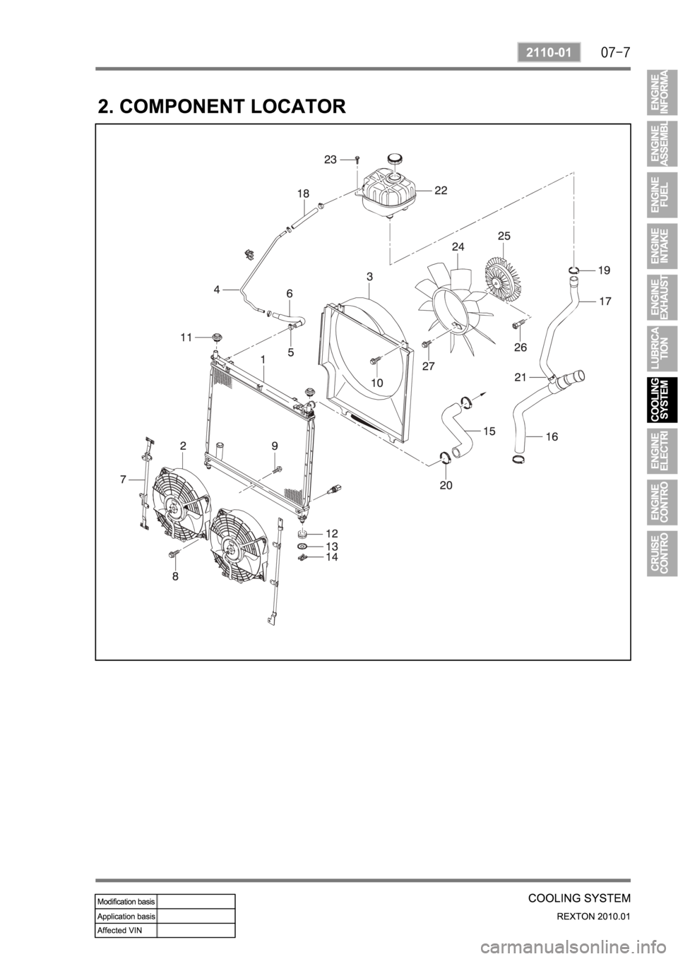 SSANGYONG NEW REXTON 2010  Service Manual 
