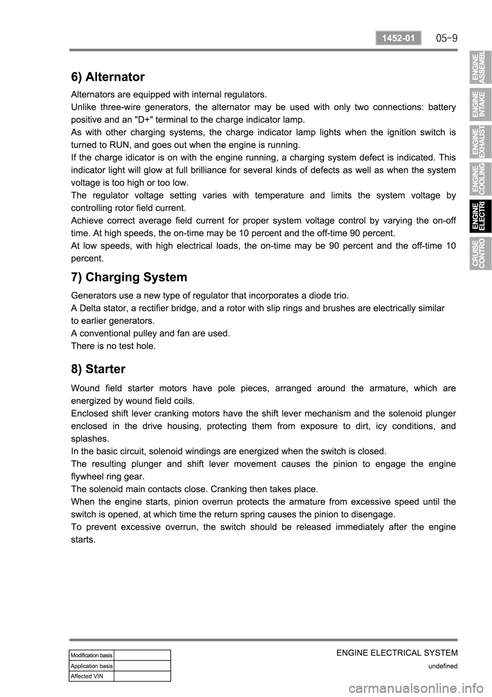 SSANGYONG REXTON 2007 Service Manual SSANGYONG REXTON 2007 Service Manual
