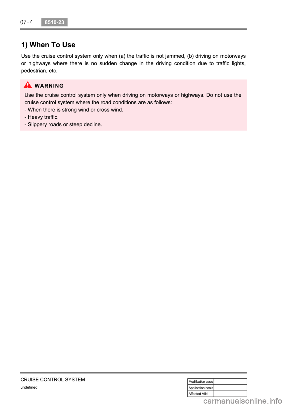 SSANGYONG REXTON 2007 Service Manual SSANGYONG REXTON 2007 Service Manual