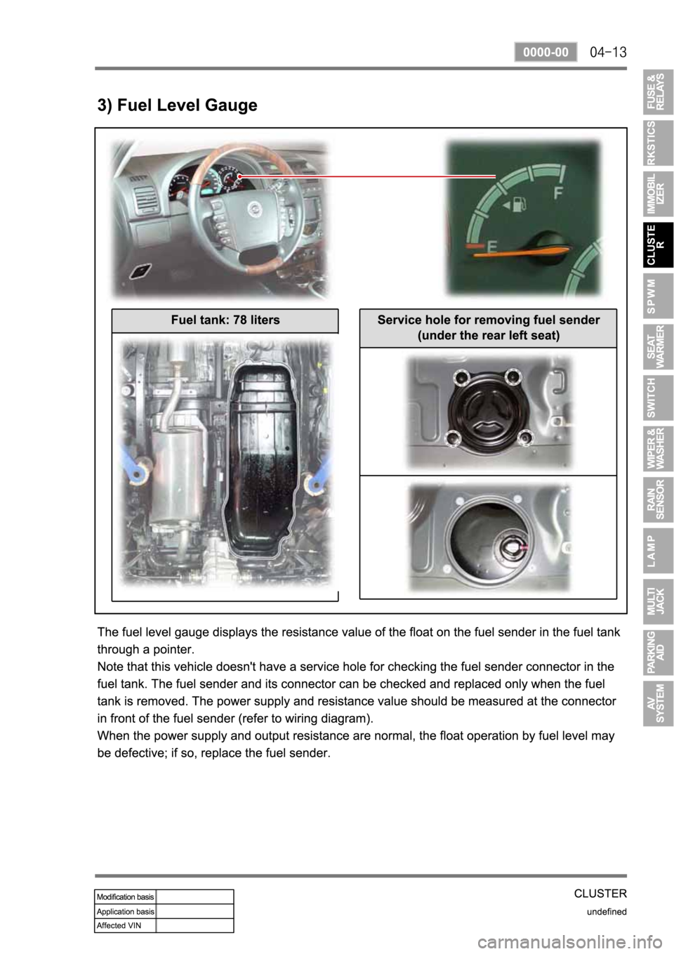 SSANGYONG REXTON 2007 Service Manual SSANGYONG REXTON 2007 Service Manual
