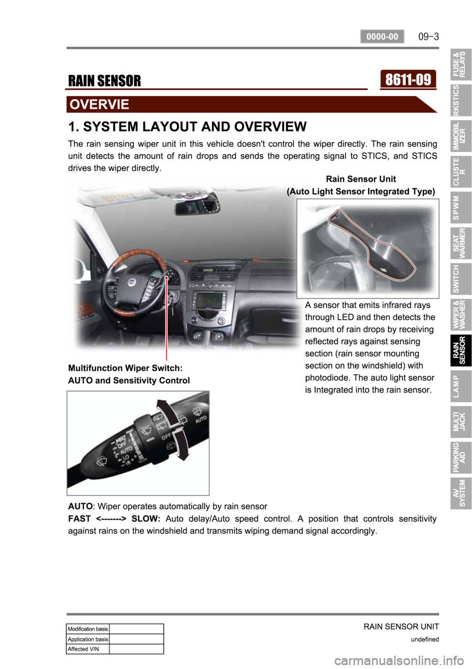 SSANGYONG REXTON 2007 Service Manual SSANGYONG REXTON 2007 Service Manual
