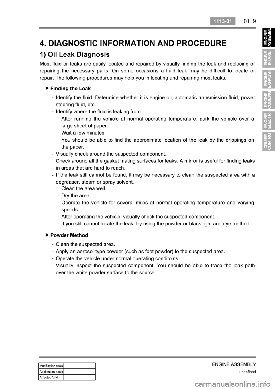 SSANGYONG REXTON 2006 Service Manual SSANGYONG REXTON 2006 Service Manual