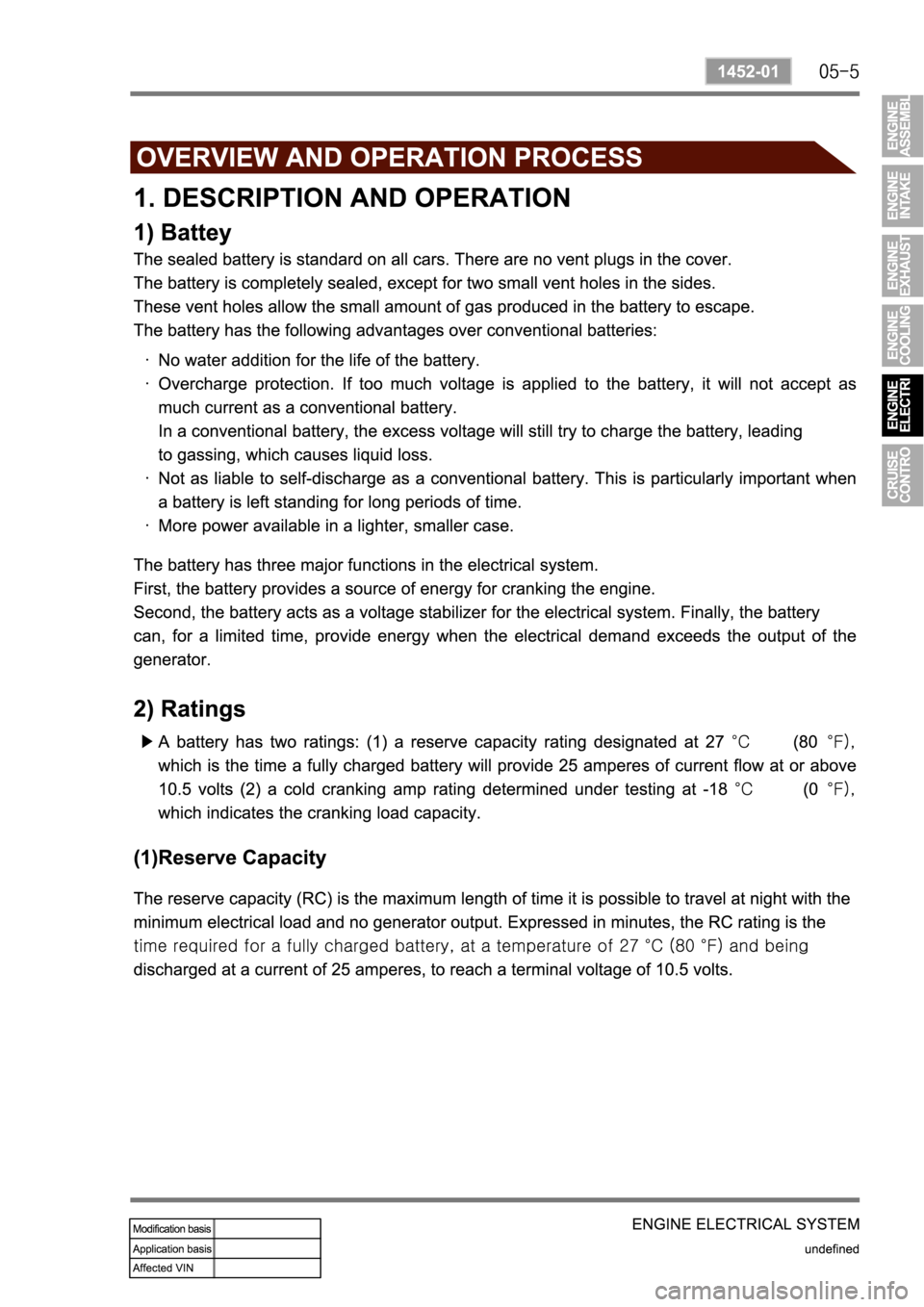 SSANGYONG REXTON 2006 Service Manual SSANGYONG REXTON 2006 Service Manual