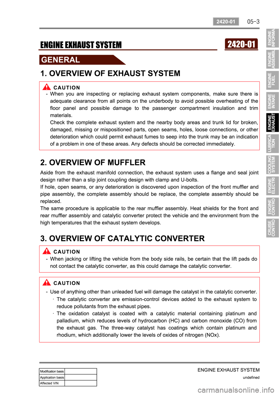 SSANGYONG REXTON 2006 Service Manual SSANGYONG REXTON 2006 Service Manual