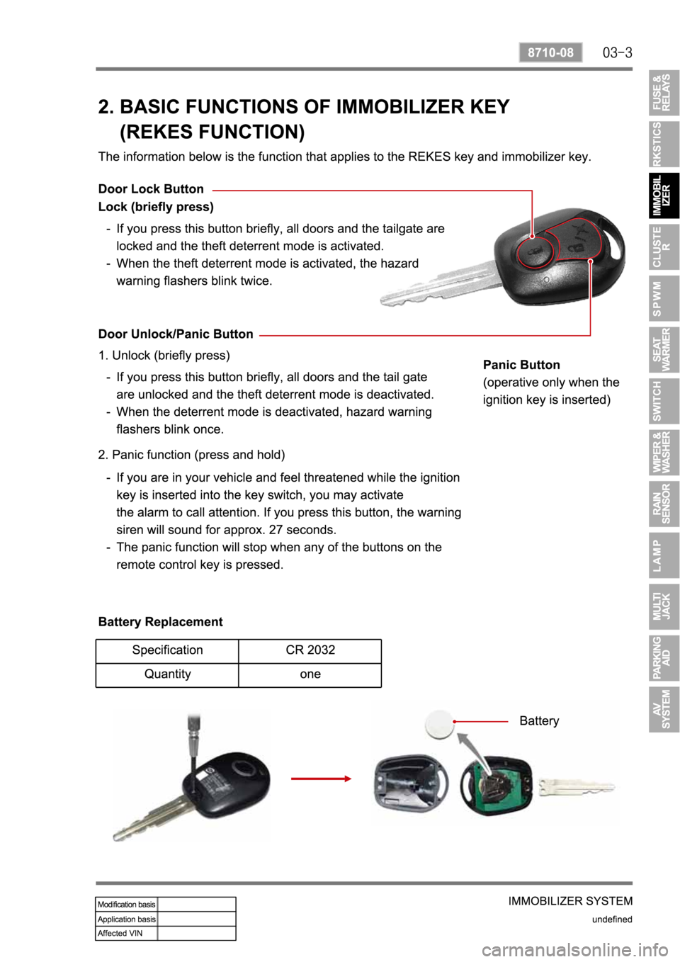 SSANGYONG REXTON 2006 Service Manual SSANGYONG REXTON 2006 Service Manual