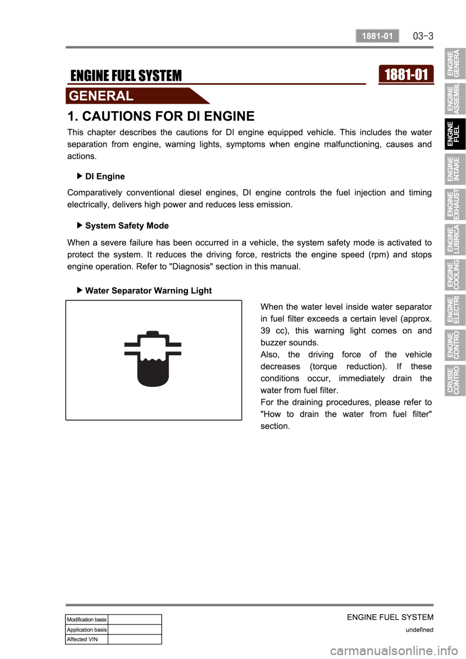 SSANGYONG REXTON 2004 Service Manual SSANGYONG REXTON 2004 Service Manual