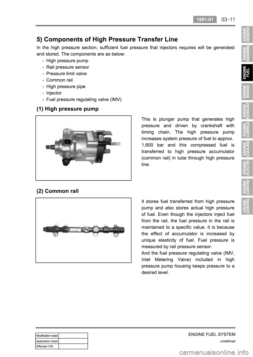 SSANGYONG REXTON 2004 Service Manual SSANGYONG REXTON 2004 Service Manual