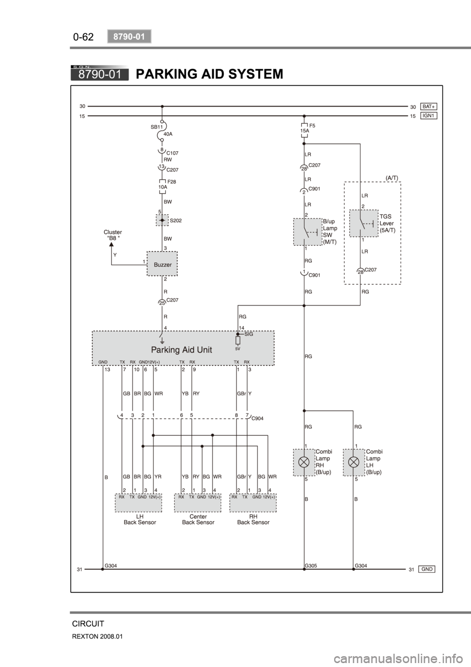 SSANGYONG REXTON 2008 Service Manual SSANGYONG REXTON 2008 Service Manual