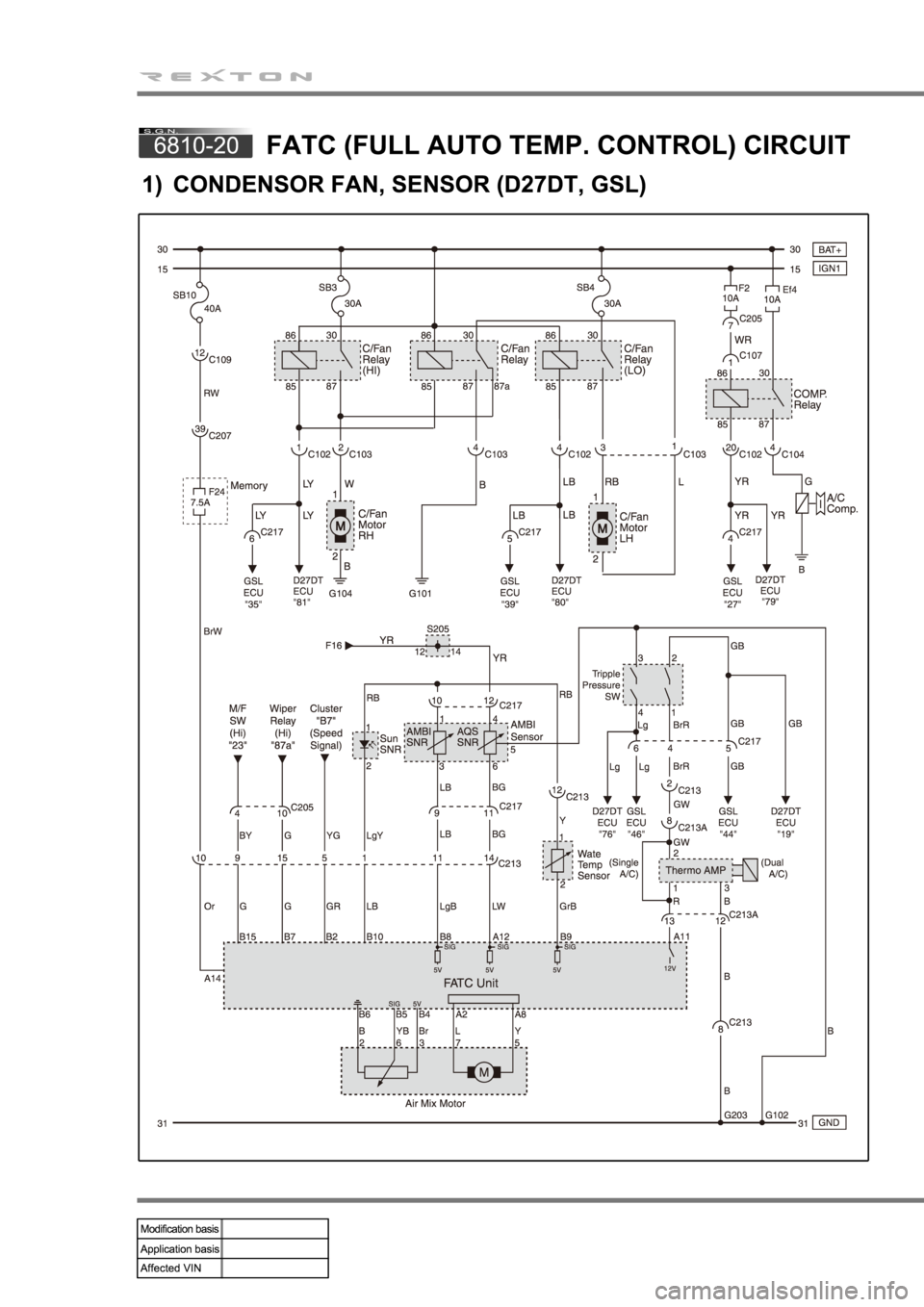 SSANGYONG REXTON 2008 Service Manual SSANGYONG REXTON 2008 Service Manual