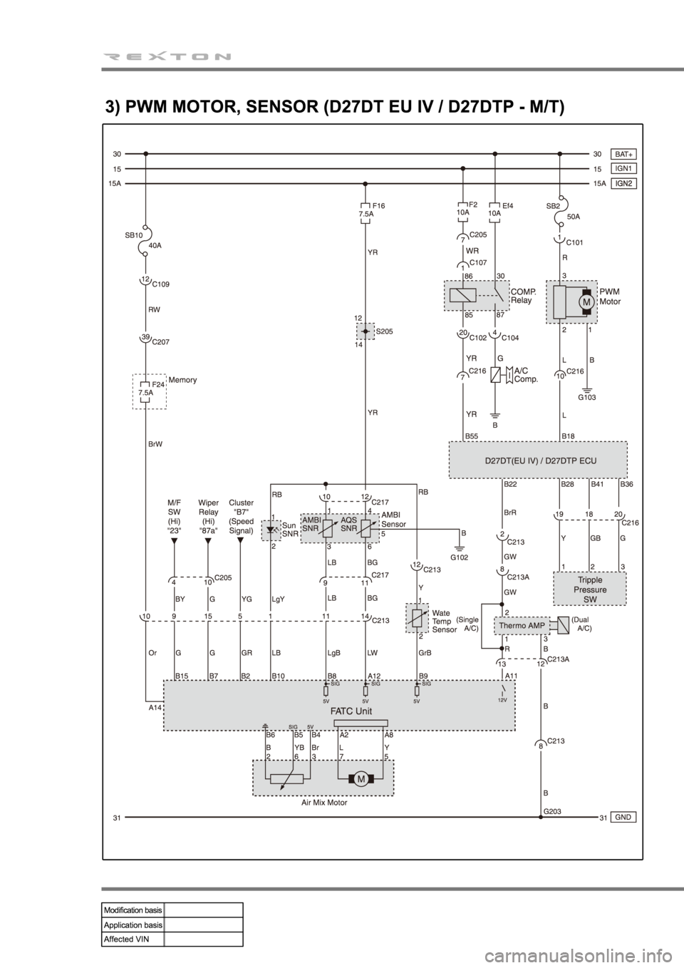 SSANGYONG REXTON 2008 Service Manual SSANGYONG REXTON 2008 Service Manual