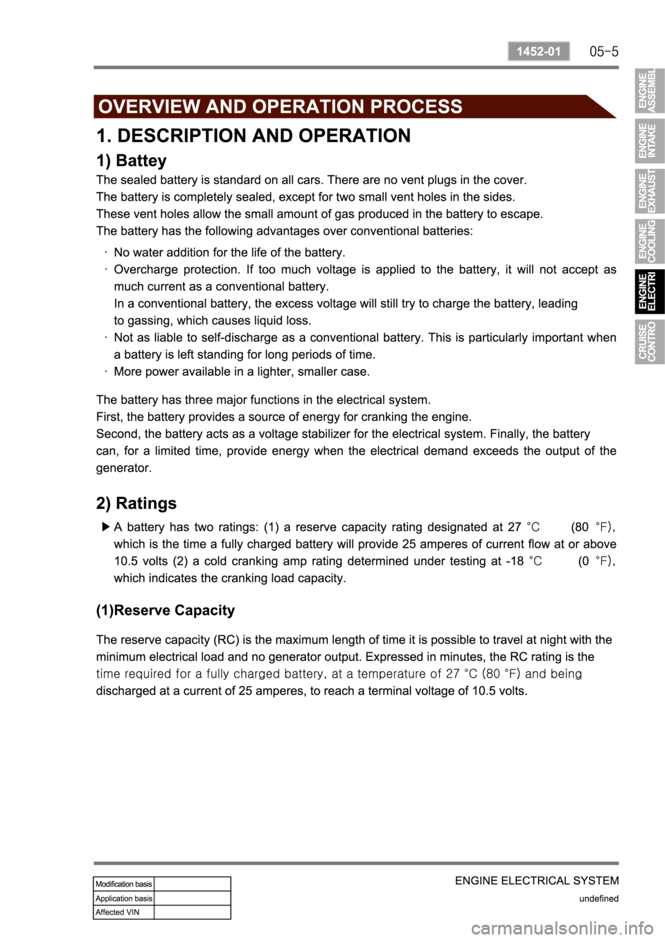 SSANGYONG REXTON 2008 Service Manual SSANGYONG REXTON 2008 Service Manual