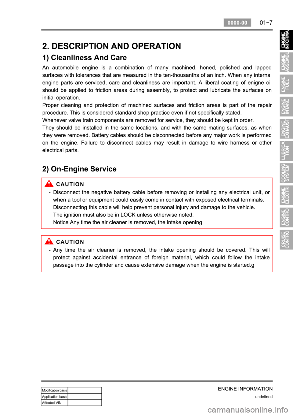 SSANGYONG REXTON 2008 Service Manual SSANGYONG REXTON 2008 Service Manual