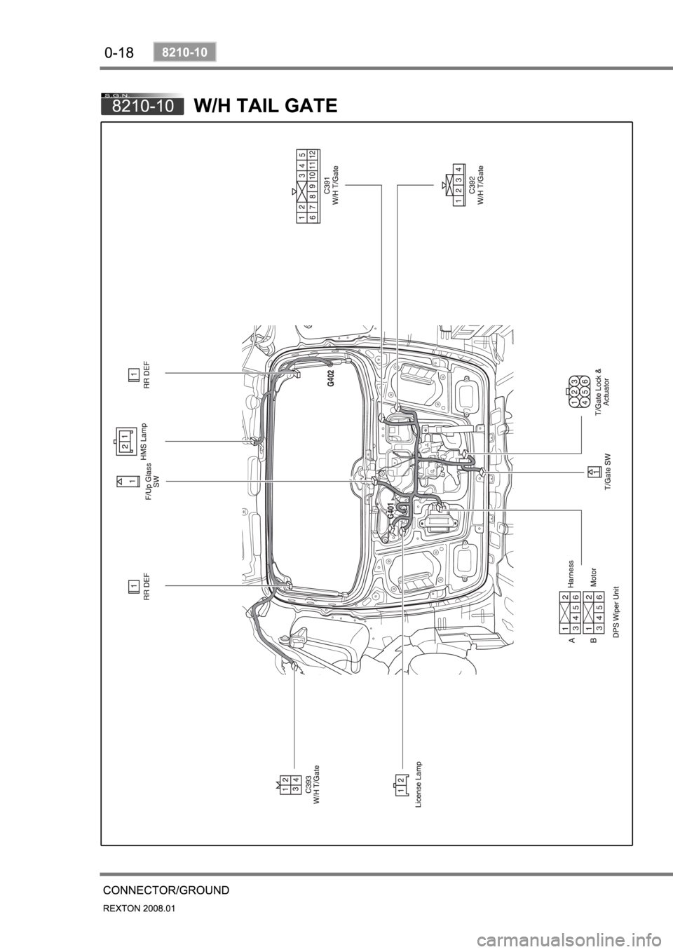 SSANGYONG REXTON 2008 Owners Manual SSANGYONG REXTON 2008 Owners Manual