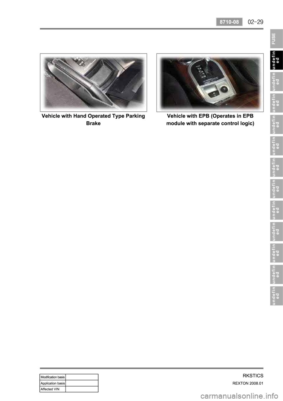 SSANGYONG REXTON 2008 Service Manual SSANGYONG REXTON 2008 Service Manual