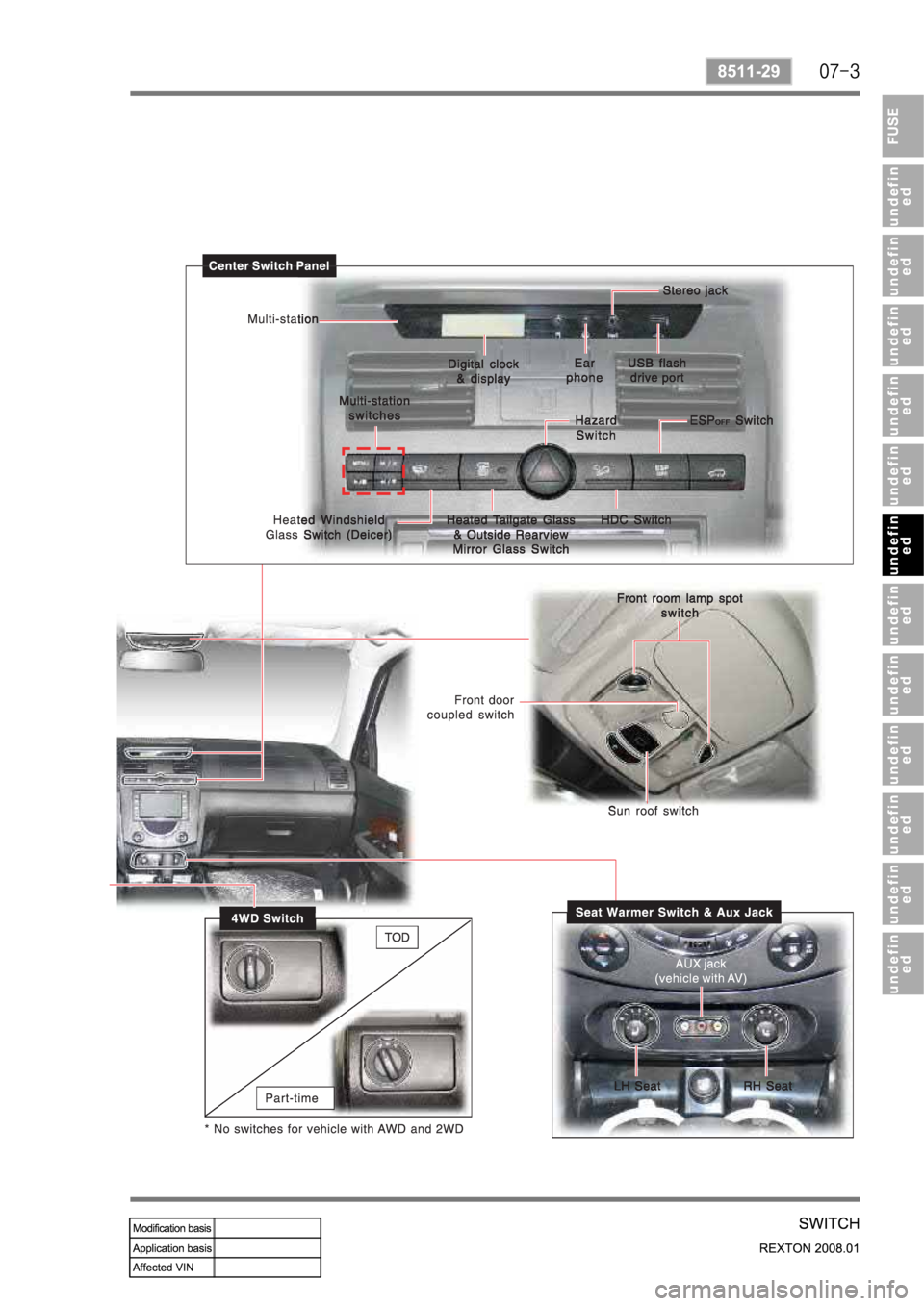 SSANGYONG REXTON 2008 Service Manual SSANGYONG REXTON 2008 Service Manual