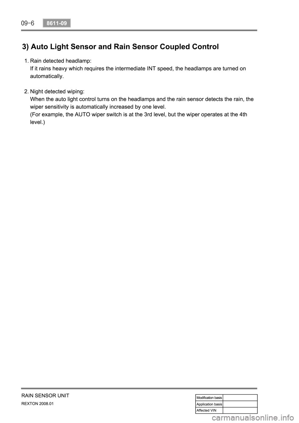 SSANGYONG REXTON 2008 Service Manual SSANGYONG REXTON 2008 Service Manual