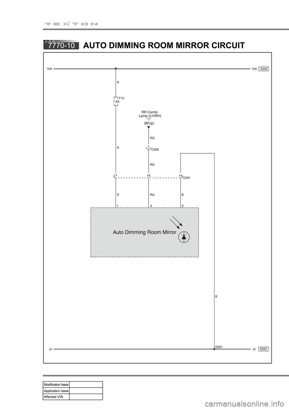SSANGYONG REXTON 2008 Owners Manual SSANGYONG REXTON 2008 Owners Manual