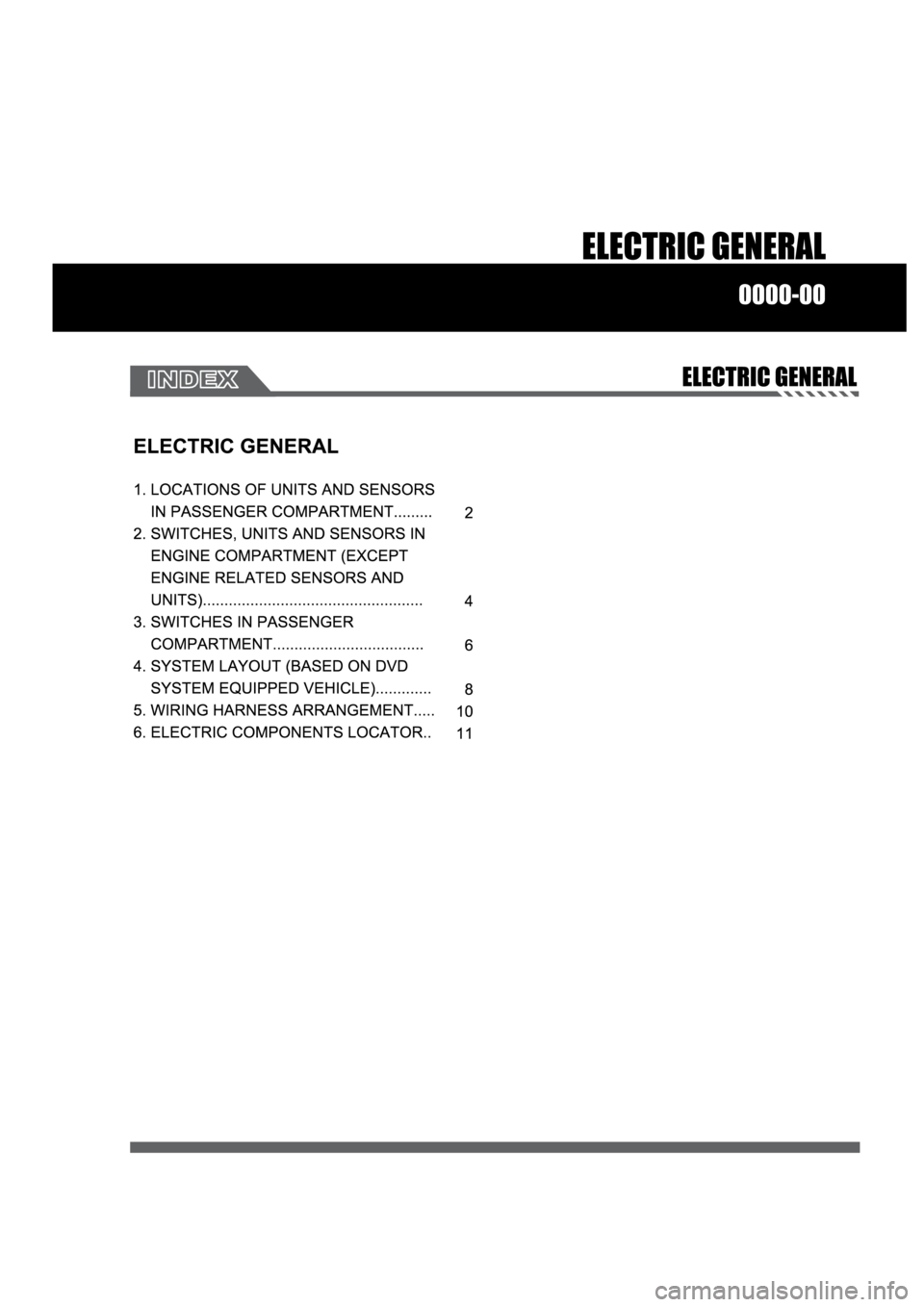 SSANGYONG RODIUS 2004 Service Manual SSANGYONG RODIUS 2004 Service Manual