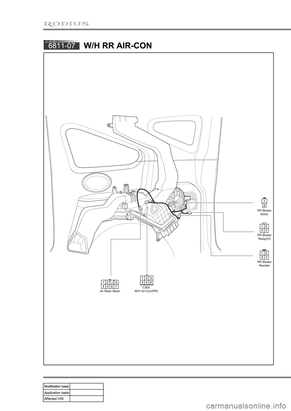 SSANGYONG RODIUS 2004 Owners Manual SSANGYONG RODIUS 2004 Owners Manual