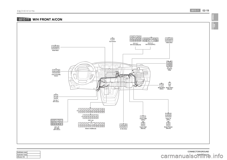 SSANGYONG RODIUS 2012 Owners Guide SSANGYONG RODIUS 2012 Owners Guide
