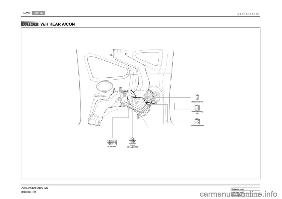 SSANGYONG RODIUS 2012 Owners Guide SSANGYONG RODIUS 2012 Owners Guide