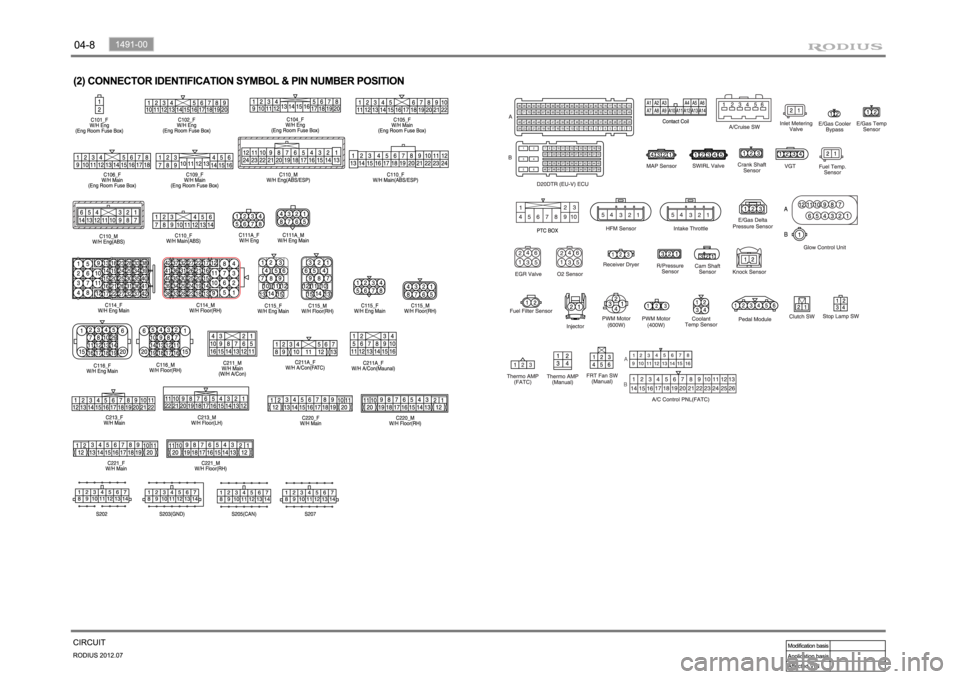 SSANGYONG RODIUS 2012 Repair Manual SSANGYONG RODIUS 2012 Repair Manual