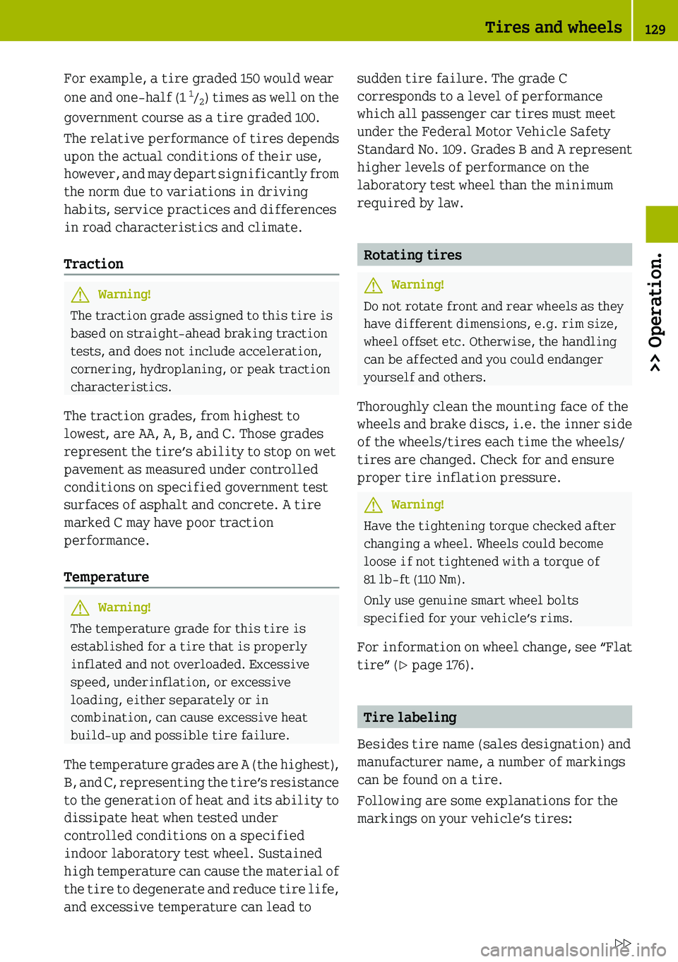 SMART FORTWO COUPE 2019  Owners Manual 