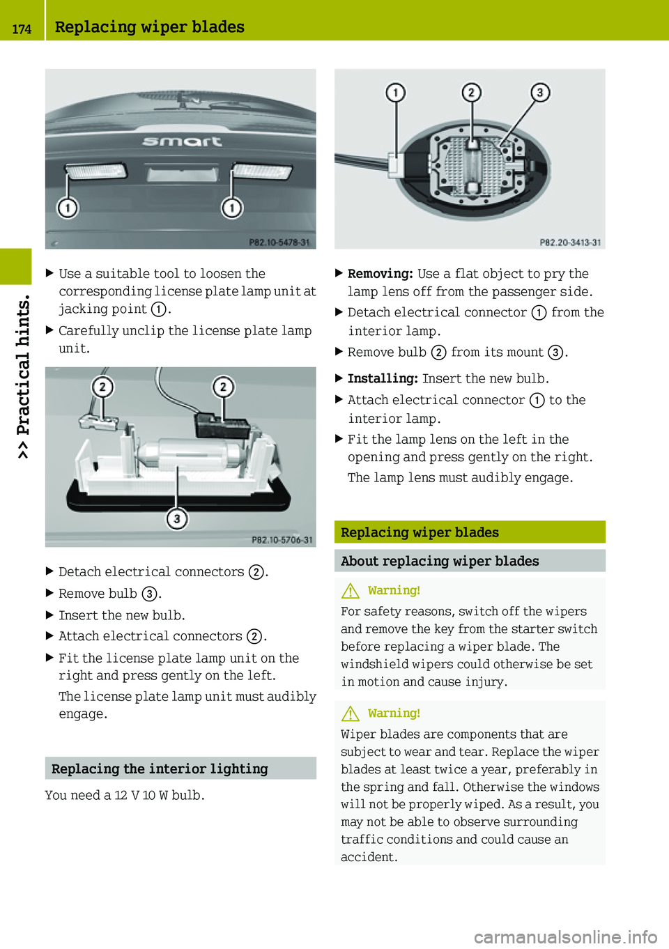 SMART FORTWO COUPE 2019  Owners Manual 