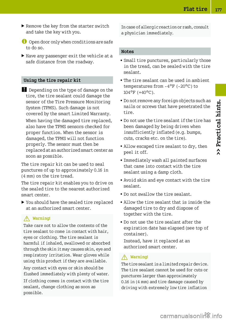 SMART FORTWO COUPE 2019  Owners Manual 