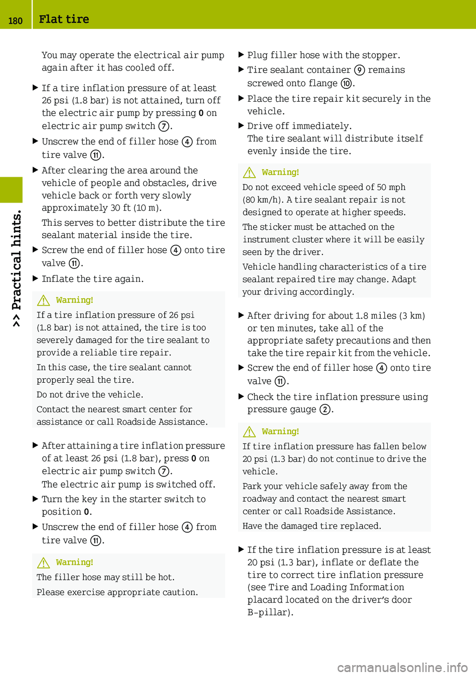 SMART FORTWO COUPE 2019  Owners Manual 