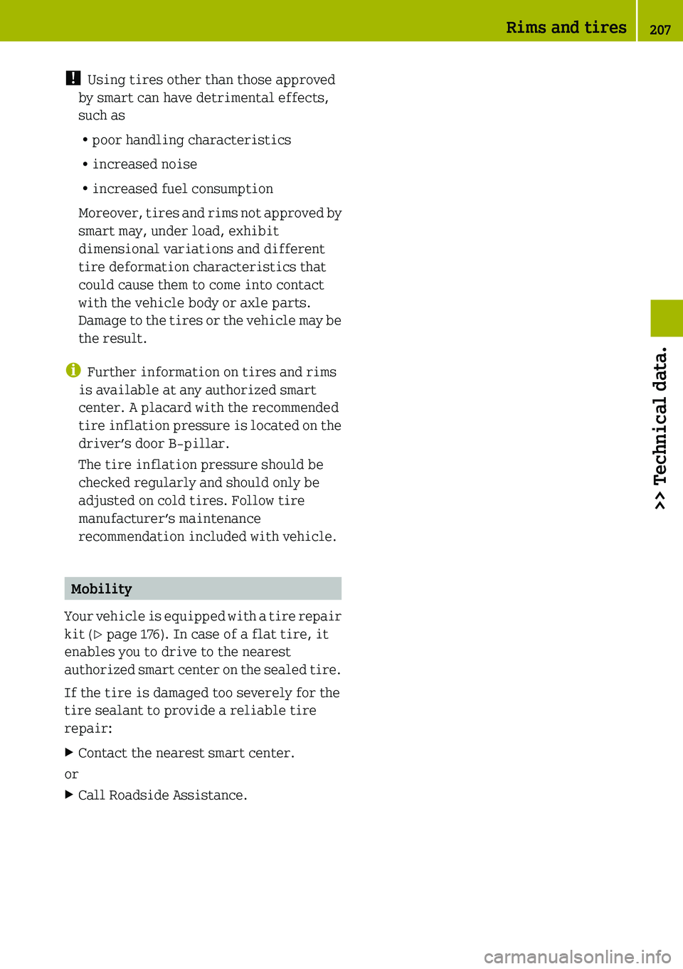 SMART FORTWO COUPE 2019  Owners Manual 