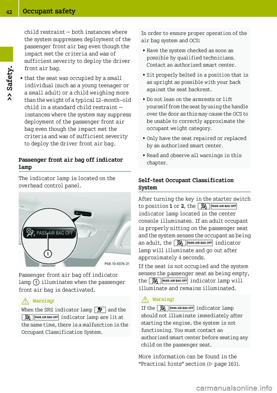 SMART FORTWO COUPE 2019 Service Manual SMART FORTWO COUPE 2019 Service Manual