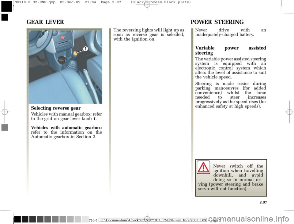 RENAULT MODUS 2008 1.G Owners Manual RENAULT MODUS 2008 1.G Owners Manual