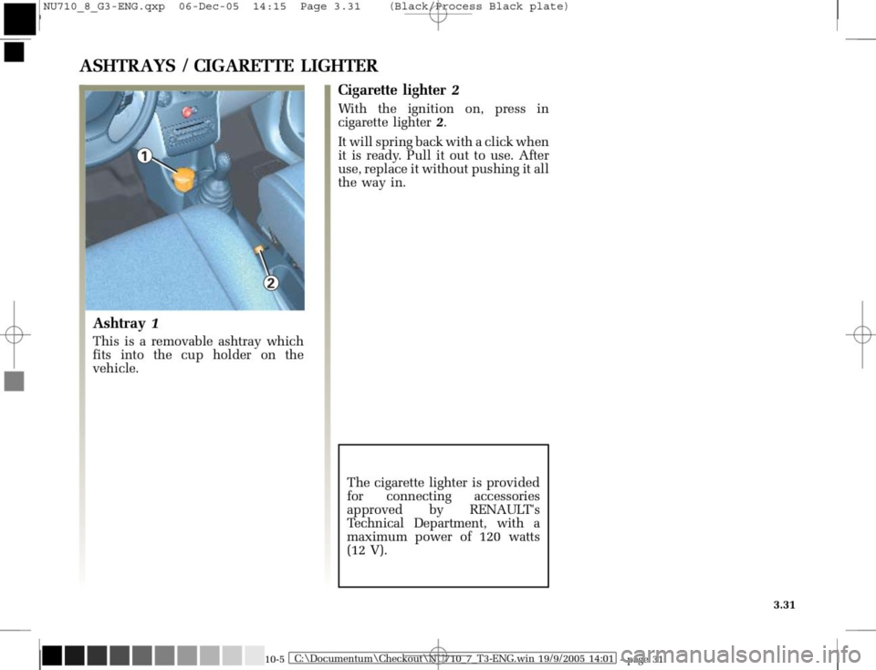 RENAULT MODUS 2008 1.G Owners Manual 