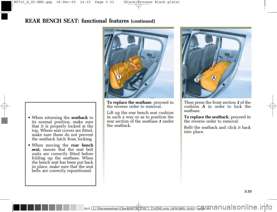 RENAULT MODUS 2008 1.G Owners Manual 