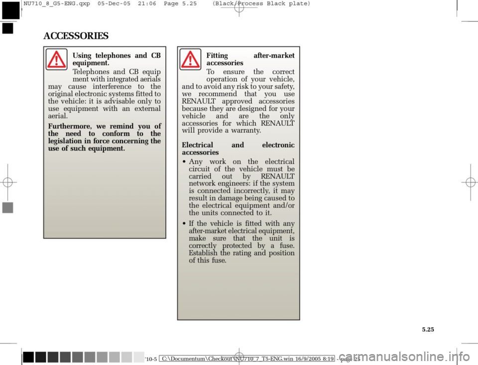 RENAULT MODUS 2008 1.G Owners Manual RENAULT MODUS 2008 1.G Owners Manual