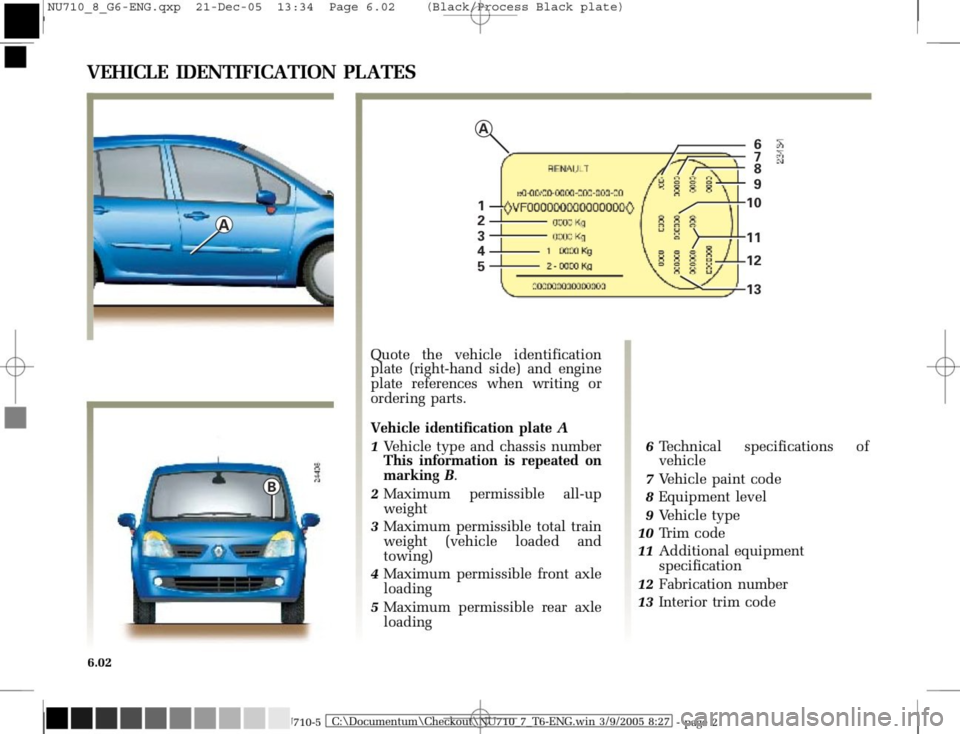 RENAULT MODUS 2008 1.G Owners Manual 