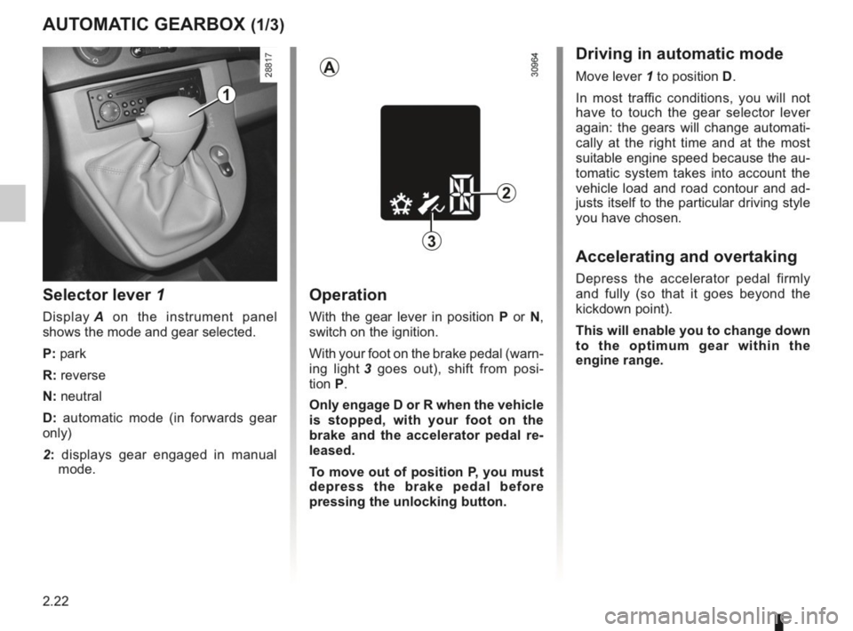 RENAULT KANGOO 2014 X61 / 2.G Owners Manual RENAULT KANGOO 2014 X61 / 2.G Owners Manual