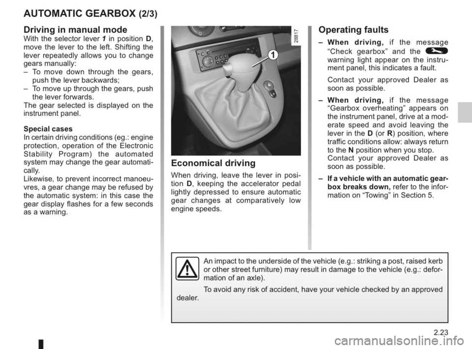 RENAULT KANGOO 2014 X61 / 2.G Owners Manual 