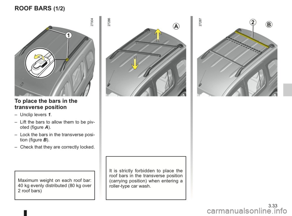 RENAULT KANGOO 2014 X61 / 2.G Owners Manual RENAULT KANGOO 2014 X61 / 2.G Owners Manual