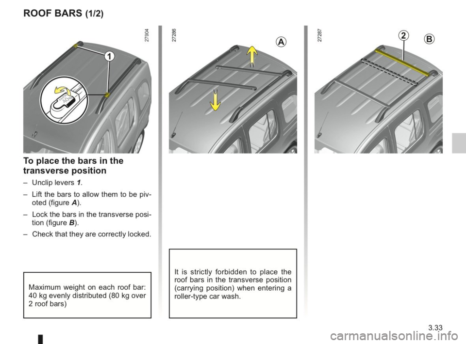 RENAULT KANGOO 2014 X61 / 2.G Owners Manual 